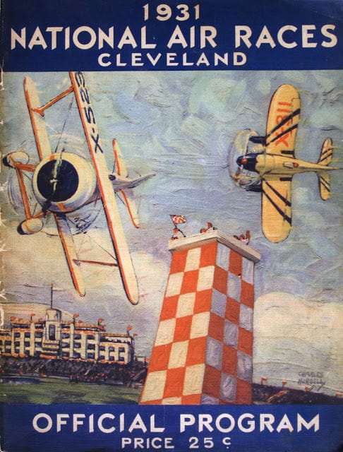 national air race poster for homemade aircrafts 